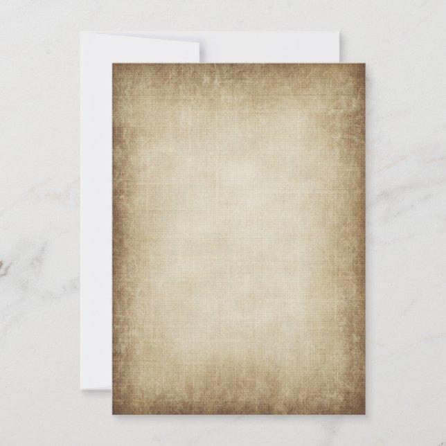 Concevez vos propres invitations en papier vintage (Devant)