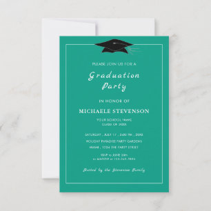 Concevez Votre Invitation de Remise de Diplôme Per