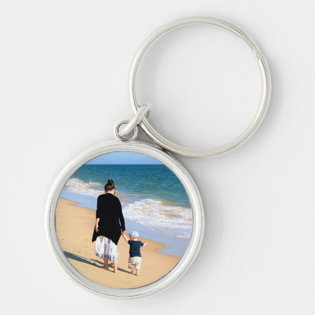 Concevez Votre Propre Cadeau de Porte-Clés Photo (Devant)