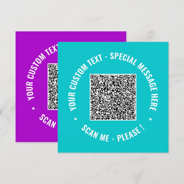 Concevez votre propre carte de vœux avec exemple d (Devant / Derrière)