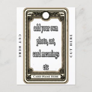 Concevez votre propre carte Tarot