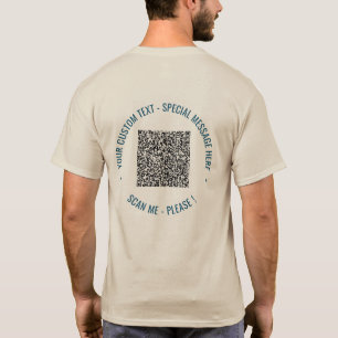 Concevez votre propre code QR et votre T-shirt tex