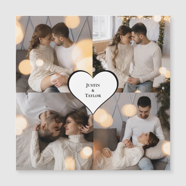 Concevez Votre Propre Collage de 4 Photos (Devant)