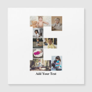 Concevez votre propre collage photo avec la lettre