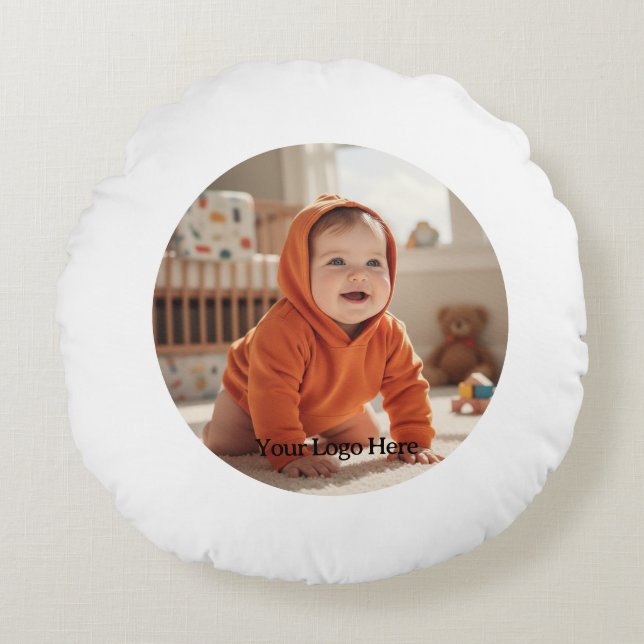 Concevez votre propre Coussin rond (Devant)