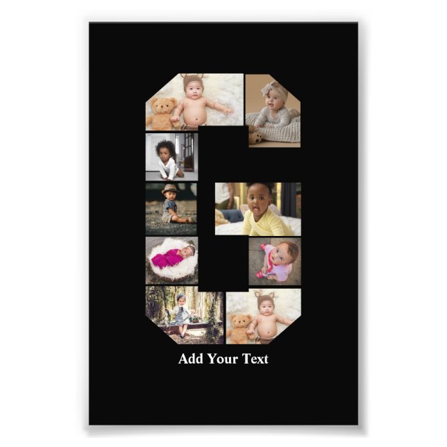 Concevez votre propre lettre G photo Collage (Devant)