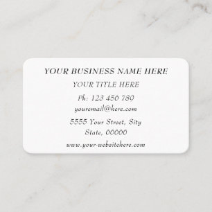 Concevez votre propre Modèle Carte de visite avec