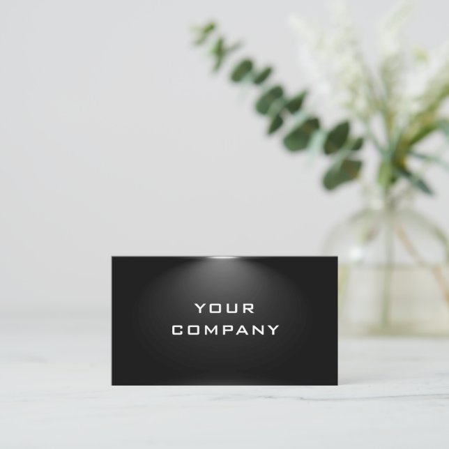 Concevez votre propre modèle de carte de visite no (Debout devant)