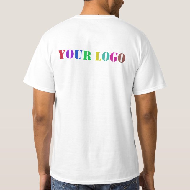 Concevez votre propre Modèle T-Shirt Logo d'entrep (Dos)