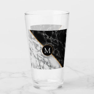 Concevez votre propre monogramme - verre personnal