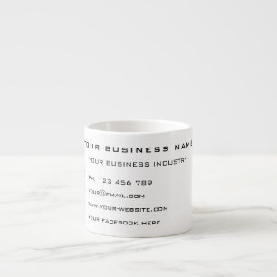 Concevez Votre Propre Mug à Expresso Promotionnel