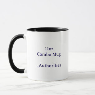 Concevez votre propre mug combiné de 11oz