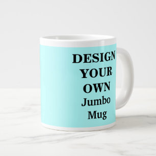 Concevez votre propre Mug Jumbo - Bleu clair
