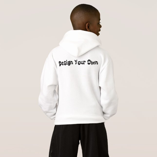 Concevez votre propre sweat à capuche pour garçons (Dos entier)