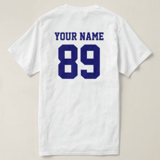 Concevez votre propre T-shirt de nombres