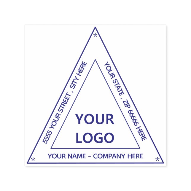 Concevez votre propre tampon encreur triangulaire  (Design)