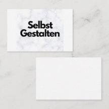 Concevoir des cartes de visite individuelles - mod