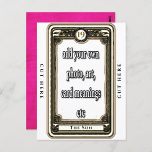 Concevoir La Carte Sun Tarot