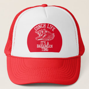 Conch Shell Bahamian Casquette Bahamas Independenc