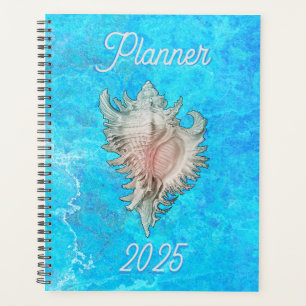 Conch Shell "Beach Life"