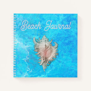 Conch Shell "Beach Life" Beach Journal