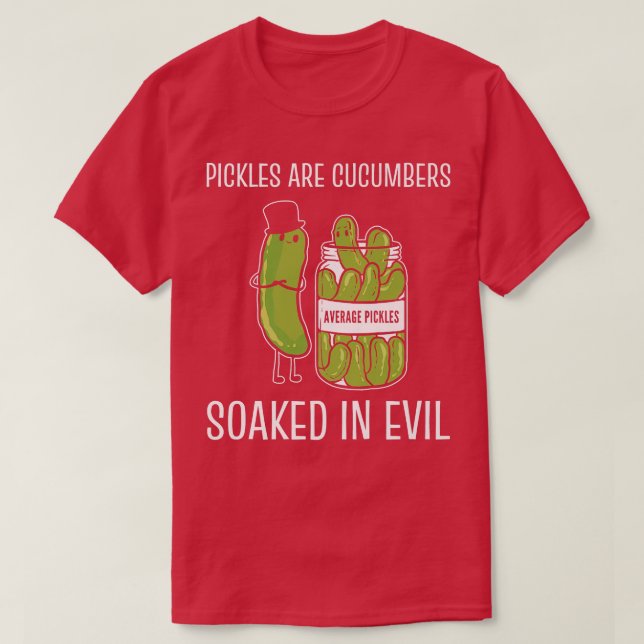 Concombre trempé mal Pickle Lover Premium T-Shirt (Design devant)