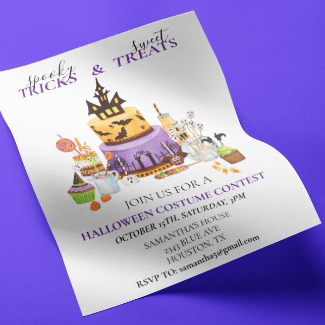 Concours de costumes pour enfants d'Halloween, fri (Créateur téléchargé)