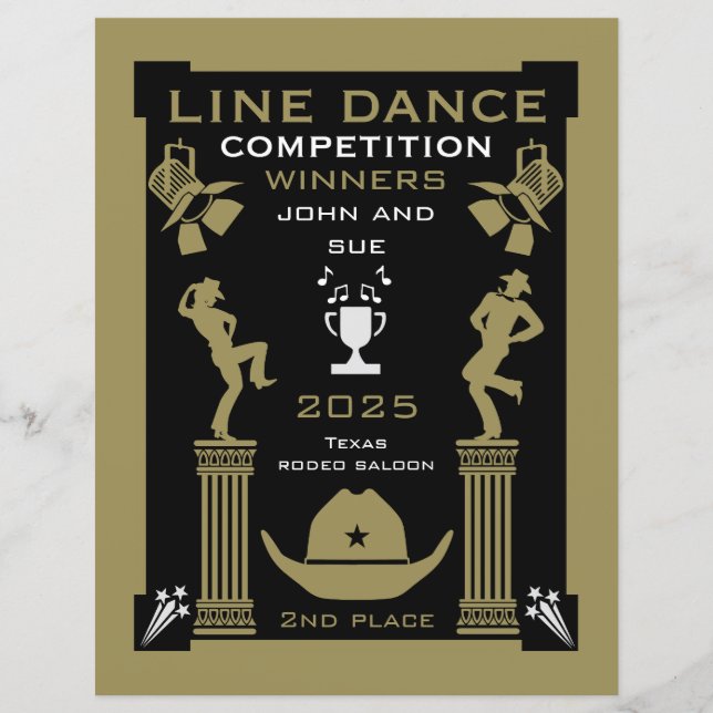 Concours de danse américaine (Devant)