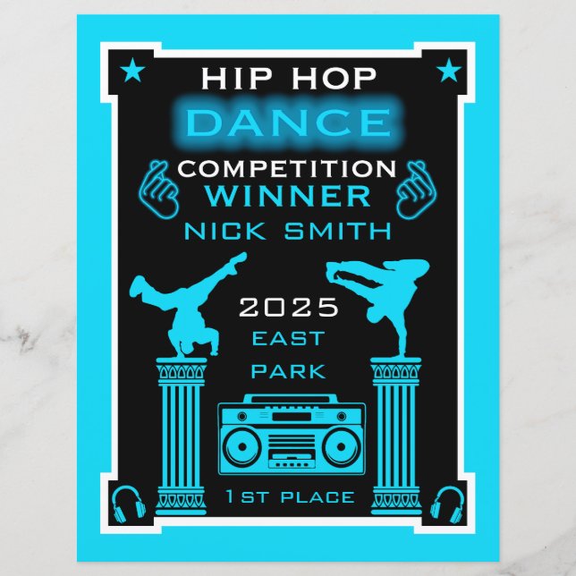 Concours de danse Hip Hop (Devant)