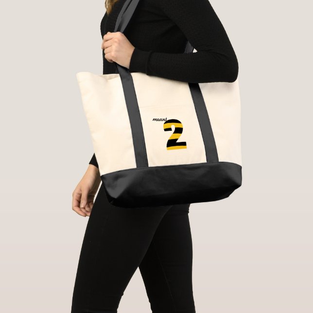 Conçu Pour Abeille / Conçu 2 🐝 Sac fourre-tout Am (Devant (produit))