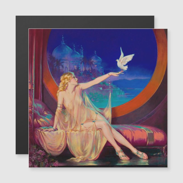 Concubine de Sultana le sultan arabe 1925 (Devant / Derrière)