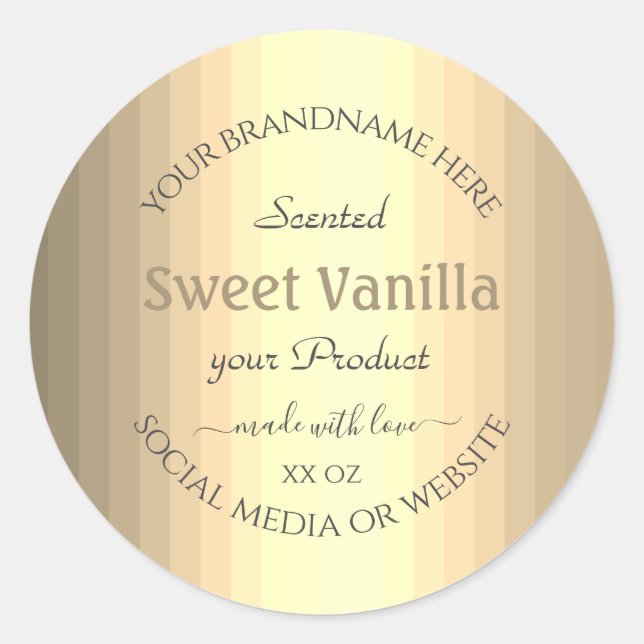 Conditionnement de produits modernes Étiquettes Co (Devant)