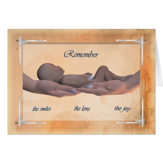 Condoléance/sympathie pour la carte de bébé