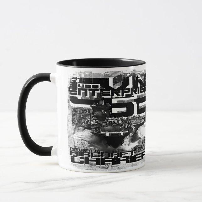 Conducteur d'aéronef Enterprise Combo Mug (Gauche)