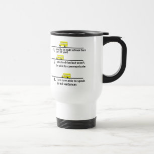Conducteurs de bus scolaires Travel Mug