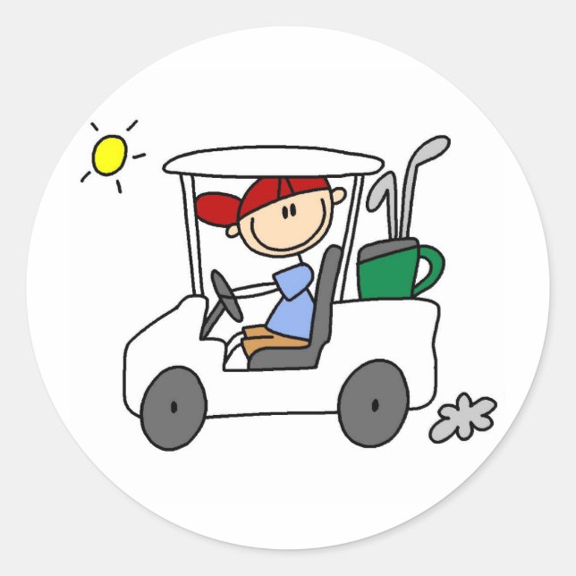 Conduire Le Sticker De Golf Cart (Devant)