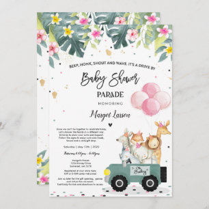 Conduire par Baby shower Invitation Baby shower Sa