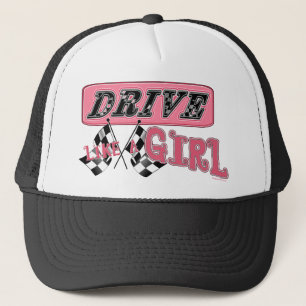 Conduisez comme le casquette de fille