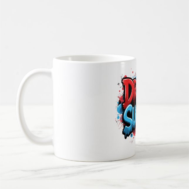 Conduit à réussir - Graffiti Voiture passionné Mug (Gauche)