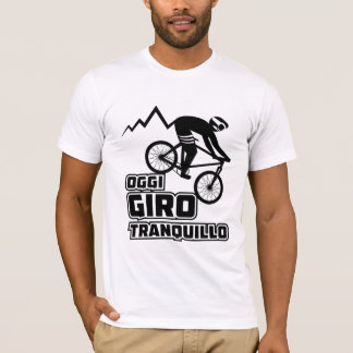 Conduite à vélo - conception de T-shirt