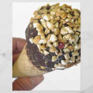 Cône de glace à la noisette
