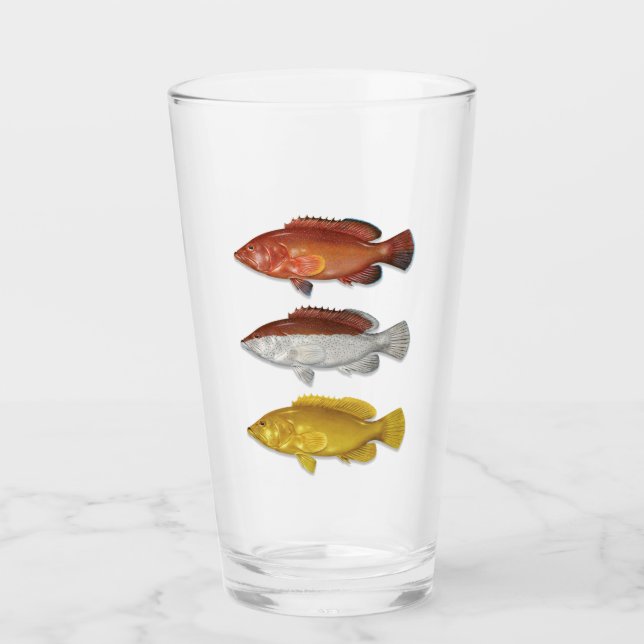 Coney Grouper Boire Verre (Devant)