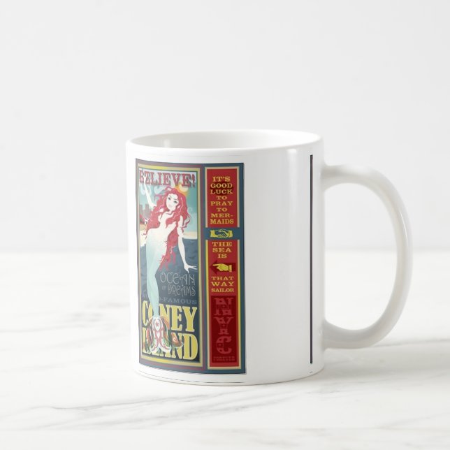 coney island mermaids mug (Droite)