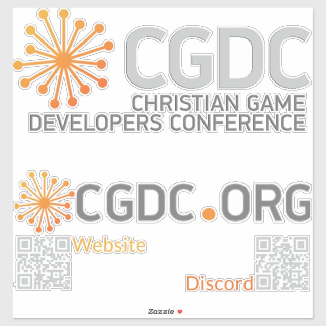 Conférence CGDC - Sticker Vinyl (Feuille)