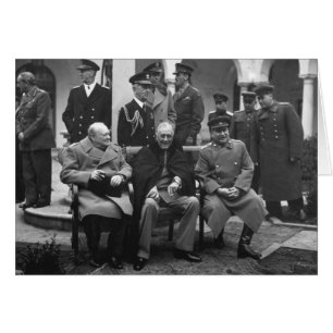 Conférence de Yalta Roosevelt Staline Churchill 19