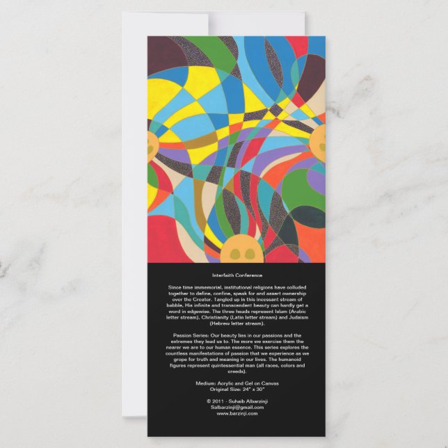 Conférence interconfessionnelle et Splendor - Cart (Devant)