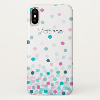 Confetti Coque-Mate à peine Il iPhone X Coque