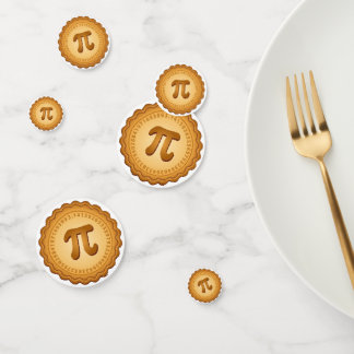 Confetti de la fête du Pi Day