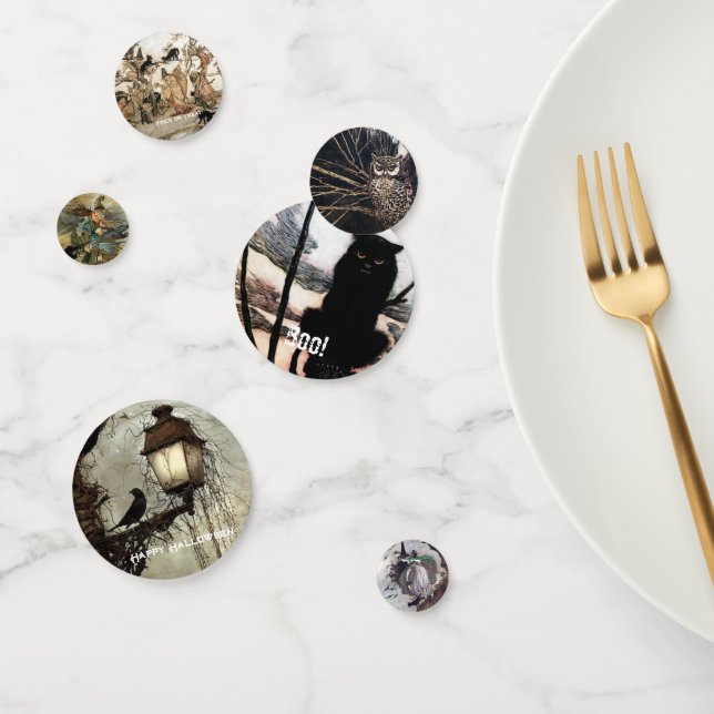 Confetti de la table d'illustration d'Halloween vi (Groupe)