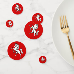 Confetti de table avec drapeau du comté de Kent, A